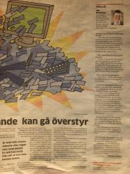 Intervju i Göteborgsposten med mig! :-)